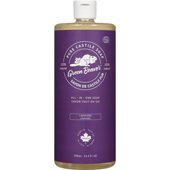 Green Beaver Jr Lavande Savon Tout Usage 990 ml, 2,07 $/100ml