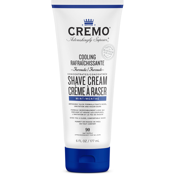 Cremo Mint Cooling Shave Cream for Men 177 ml, $4.51/100ml