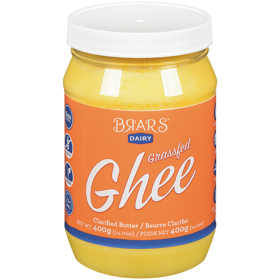 Brar's Grass Fed Ghee 400 g, $4.00/100g