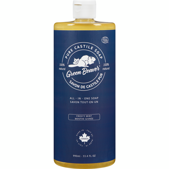 Green Beaver Frosty Mint All Purpose Soap 990 ml, $2.07/100ml