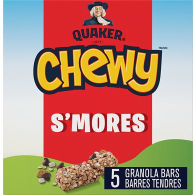 Quaker Chewy Barres tendres S’mores 120 g, 2,08 $/100g