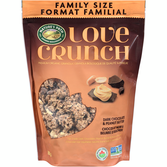 Nature’s Path Granola biologique Chocolat noir et beurre d’arachide 700 g, 1,86 $/100g