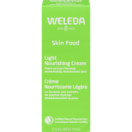 Weleda Light Nourishing Cream  75 ml, $31.99/100ml