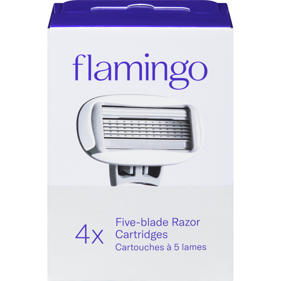 Flamingo Razor Blades - 4ct 4 ea, $3.75/1ea