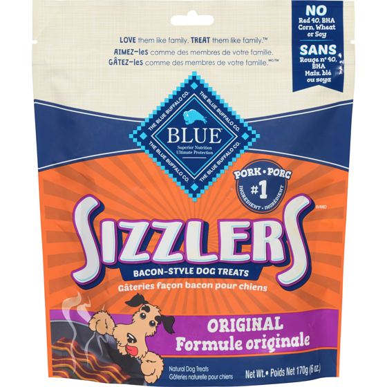 Blue Buffalo Blue Sizzlers Porc 170 g, 4,41 $/100g