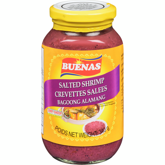 Buenas Salted Shrimp Bagoong Alamang 340 g, $1.11/100g