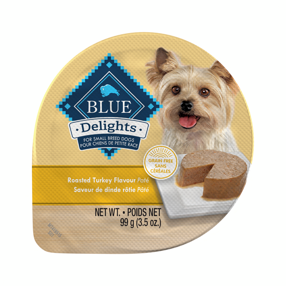 Blue Buffalo Delights Roasted Turkey Flavor Pate 0.1 kg, $2.29/100g