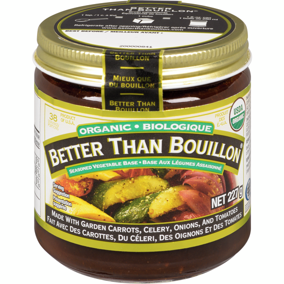 Better Than Bouillon Biologique Base Aux Légumes Assaisonné  227 g, 5,72 $/100g