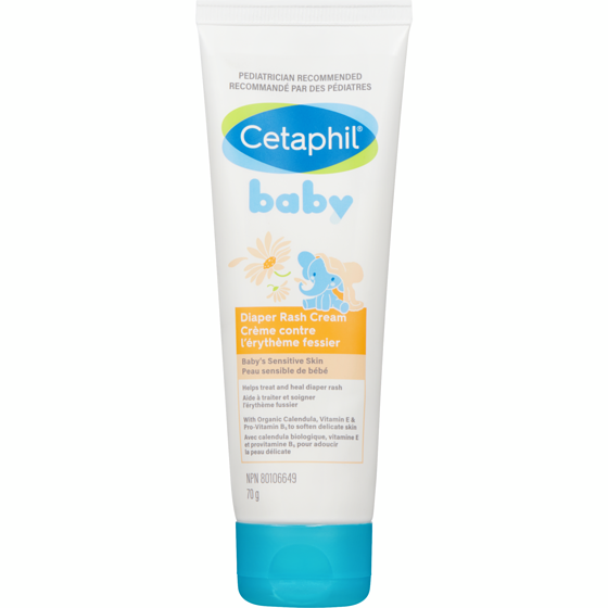 Cetaphil CETAPHIL CREME COUCHE BEBE 70 g, 6,21 $/100g