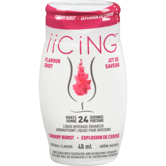 iiCiNG Liquid Beverage Enhancer Cherry Burst 48 ml, $10.40/100ml
