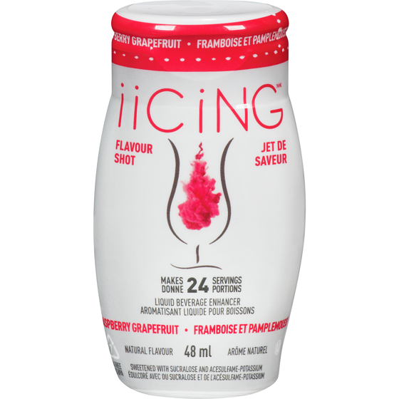 iiCiNG Liquid Beverage Enhancer Raspberry Grapefruit 48 ml, $10.40/100ml