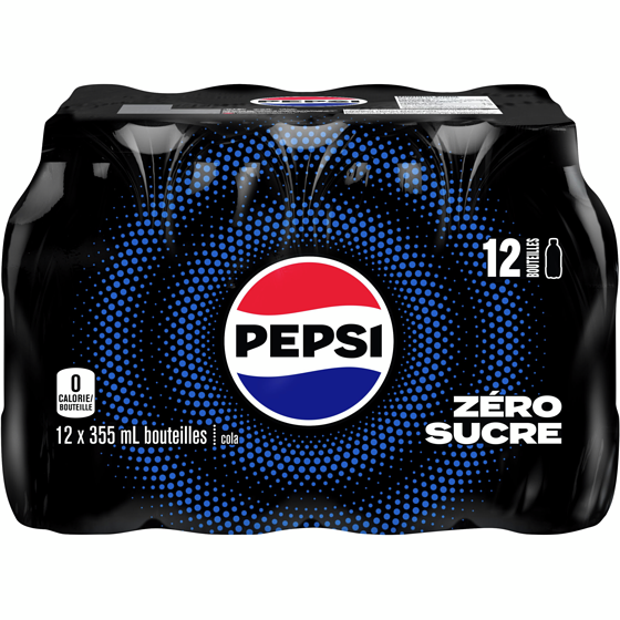 Pepsi Boisson gazeuse Pepsi Zero Sucre 8x355.0 ml, 0,30 $/100ml