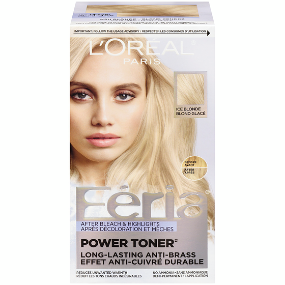 L'Oreal Paris Feria Demi-Permanent Ice Blonde Multi-Faceted Shimmering Colour 1 ea, $17.49/1ea