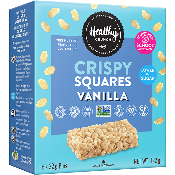 Healthy Crunch Vanilla Rice Crispy Squares  132 g, $4.54/100g