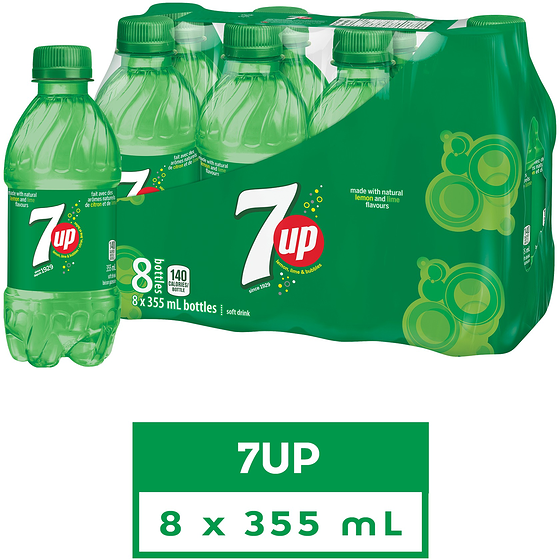 7 UP Boisson gazeuse 8x355.0 ml, 2,05 $/100ml
