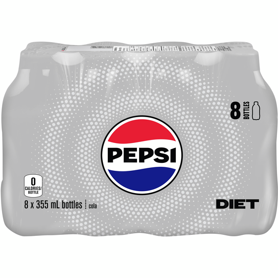 Pepsi Diet Pepsi 8x355.0 ml, $2.05/100ml