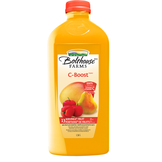 Bolthouse Boost 1540 ml, $0.68/100ml