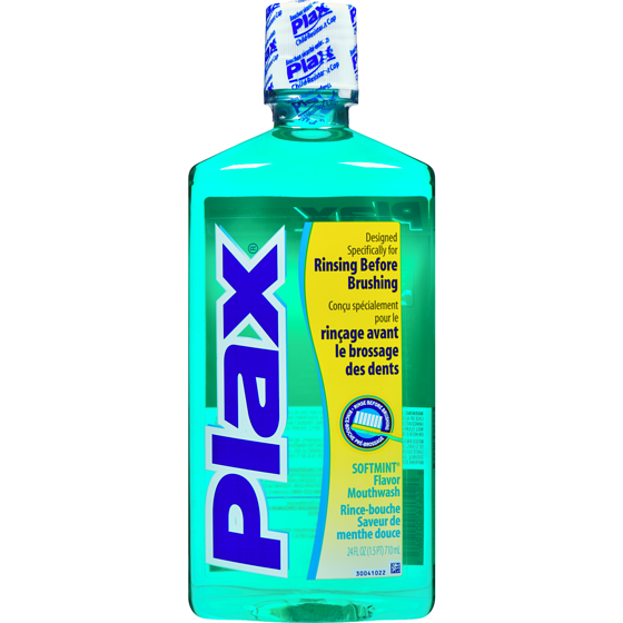 Plax Rince-bouche menthe douce 710 ml, 1,41 $/100ml
