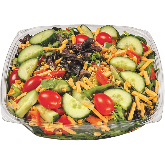 null Large House Cheddar Salad 551 g, $2.00/100g