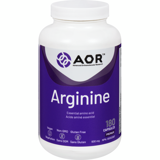AOR Arginine 600 Mg 180 ea, $0.25/1ea