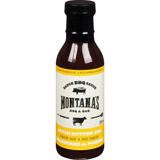 Montana's Signature Sauce Apple Butter Bbq 350 ml, $1.85/100ml