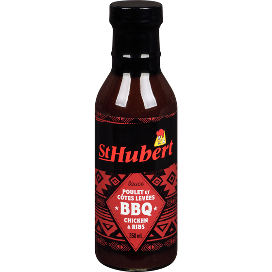 St Hubert Sauce Bbq Chicken & Ribs 350 ml, $1.65/100ml