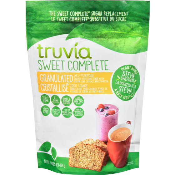 Truvia Sweet Complete Calorie-Free All-Purpose Sweetener from the Stevia Leaf 454 g, $2.20/100g