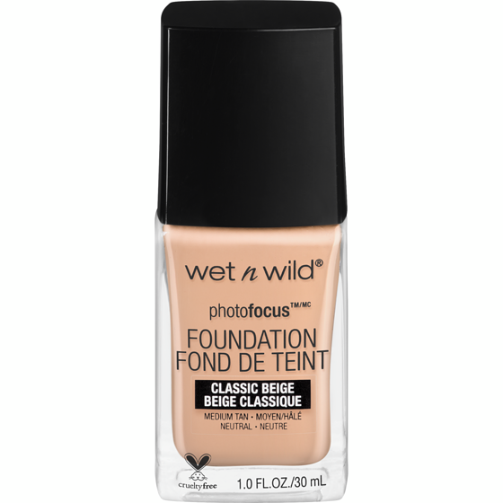 Wet N Wild Photofocus Foundation 371c Classic Beige 30 ml, $34.97/100ml