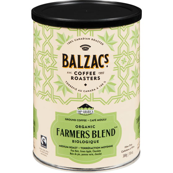 Balzac's Ground Coffee Can 300 g, $6.33/100g