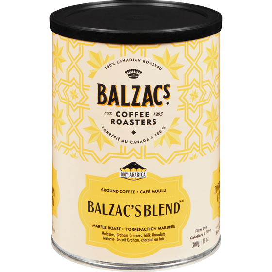 Balzac's Blend Ground Coffee Can 300 g, $6.33/100g