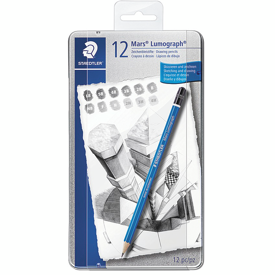Staedtler STDL MARS LUMOGRAPH ENS 12 PCS 1 ea, 21,00 $/1ch