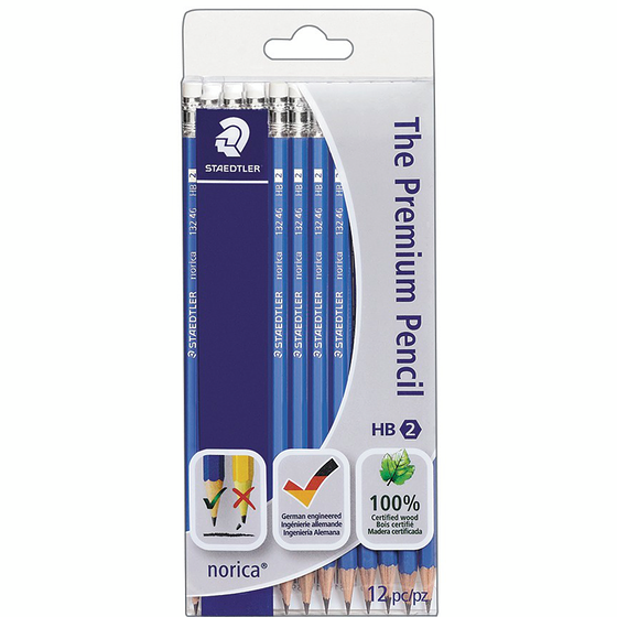 Staedtler Crayons Norica HB 1 ea, 4,00 $/1ch