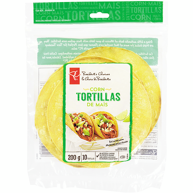 Tortillas de maïs PC 