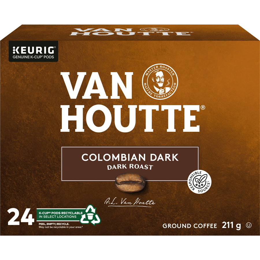 Colombian Dark K-Cup Coffee Pods, 24 