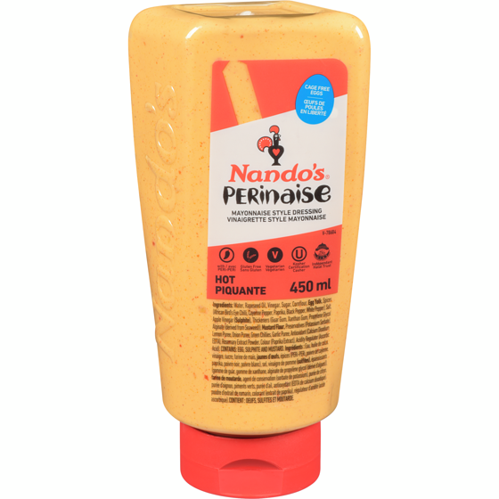 Nando's Hot Sauce 450 ml, $1.66/100ml