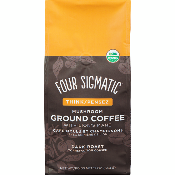 Four Sigmatic Think Mushroom Ground Coffee with Lion's Mane Think  340 g, $8.53/100g