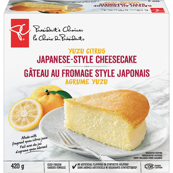 Gateau Au Fromage Style Japonais A L Agrume Yuzu Pc Pc Ca