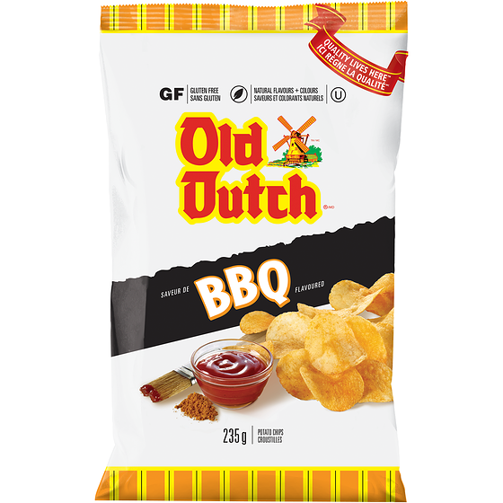 Old Dutch Od Bbq 235 g, 2,12 $/100g