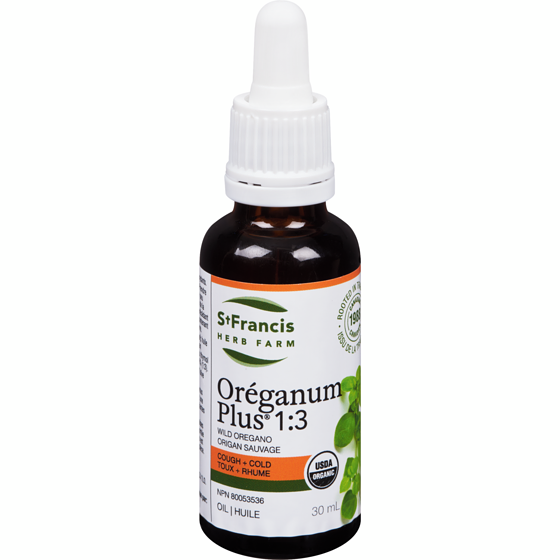 St Francis Herb Farm Oil 1:3 Wild Oregano Cough + Cold 30 ml, $83.30/100ml