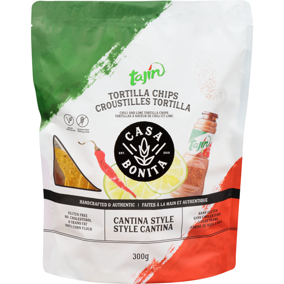 Casa Bonita Chili And Lime Tortilla Chips Cantina Style 300 g, $1.26/100g