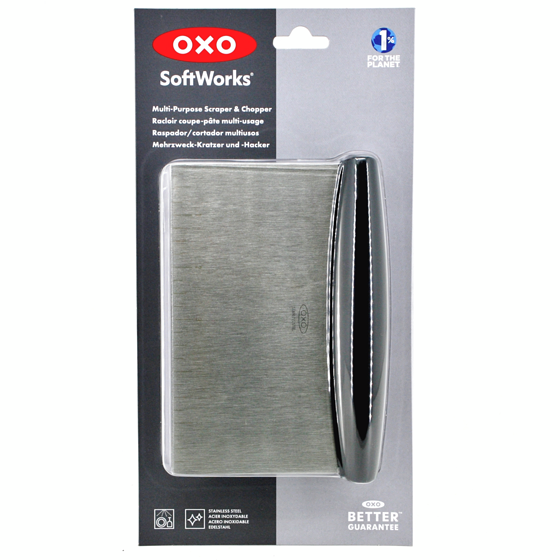 Oxo Multi Purpose Scraper & Chopper 1 ea, $14.00/1ea
