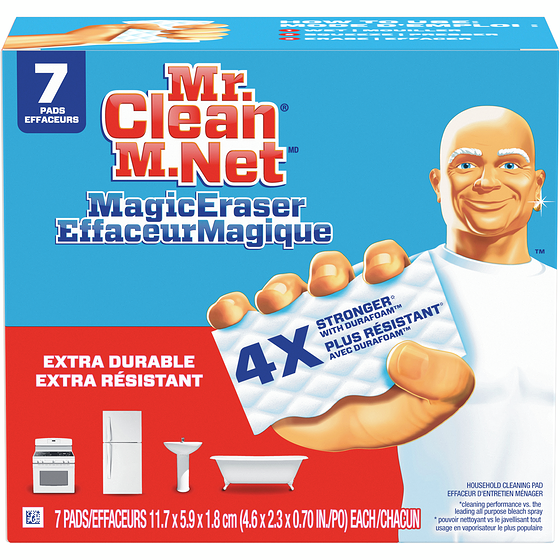 Mr. Clean Extra Durable Cleaning Pads With Durafoam, 7 Count 7 ea, $2.00/1ea