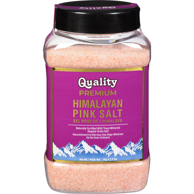 Quality Himalayan Pink Salt  1 kg, $0.43/100g