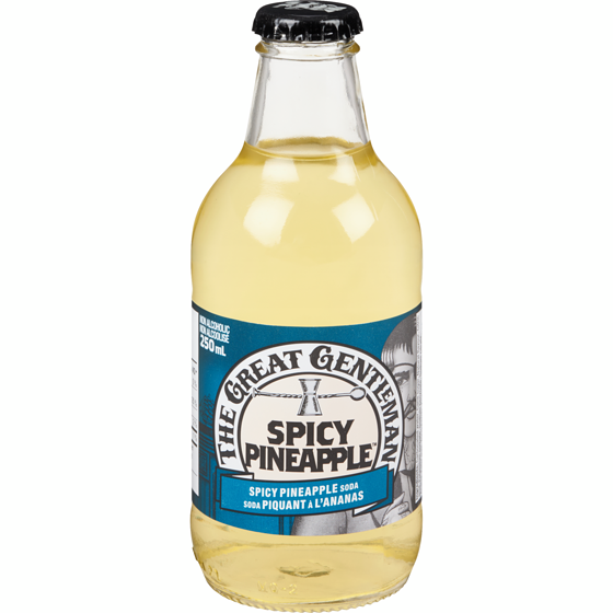 The Great Gentleman Spicy Pineapple Soda 250 ml, $0.72/100ml