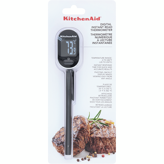 Kitchen Aid Digital Instant Read Thermometer 1 ea, $17.00/1ea