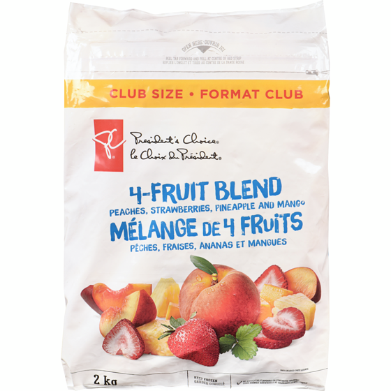 le Choix du Président Melange De Fruits 2 kg, 1,02 $/100g