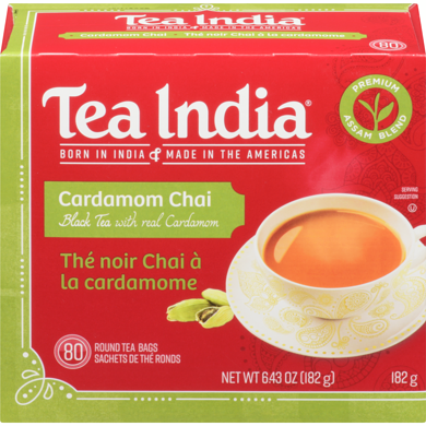 Tea India Cardamom Chai Black Tea With Real Cardamom  182 g, $3.57/100g