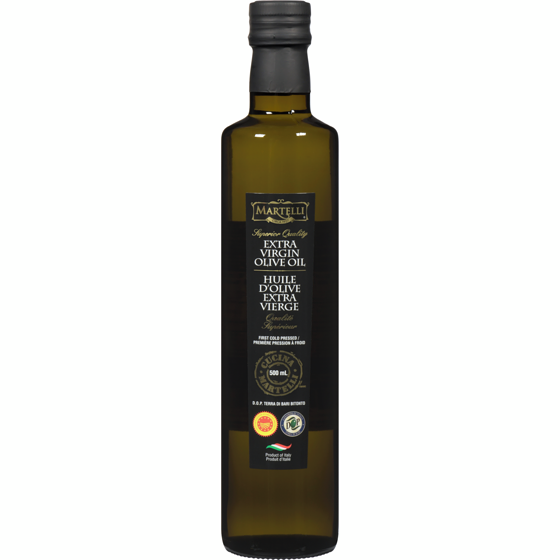 Martelli Extra Virgin Olive Oil Superior Quality 500 ml, $3.10/100ml