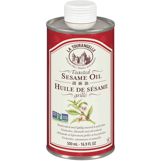La Tourangelle Huile de sésame grillé 500 ml, 3,60 $/100ml
