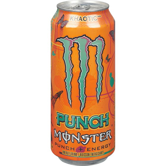 Monster Energy Punch Khaotic 473 ml, $0.53/100ml